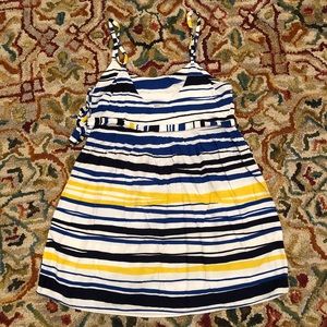 TOTEM Striped Summer Strap Dress in Size M/L